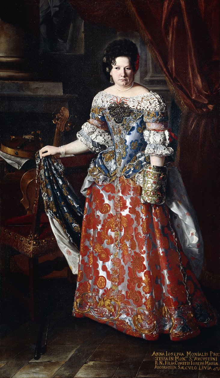 Anna Joseph rahibe portresi by Pier Francesco Cittadini