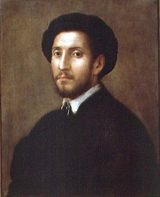 Bir Adamın Portresi, c.1530-40 (panel) by Pier Francesco Foschi