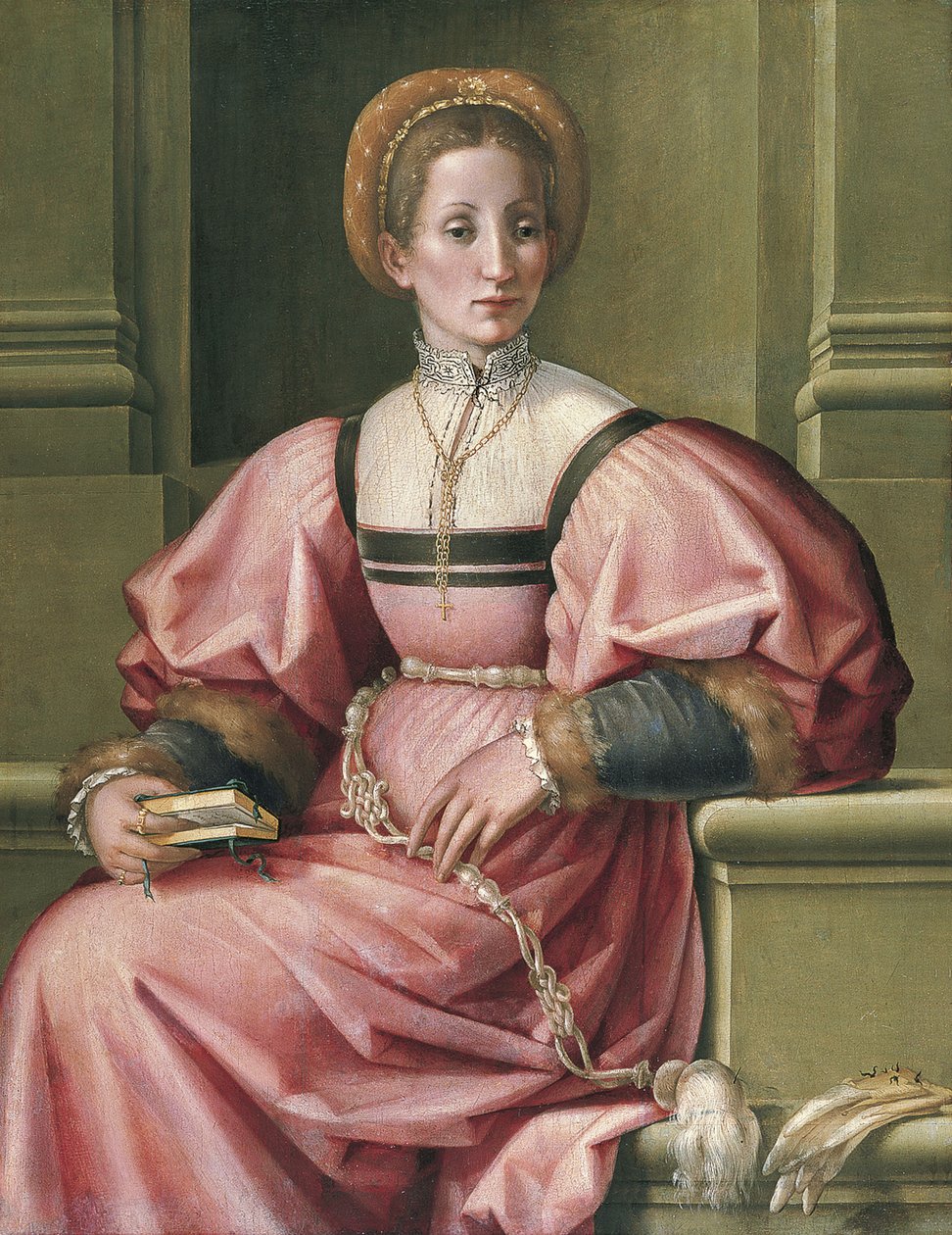 Bir Bayan Portresi by Pier Francesco di Jacopo Foschi