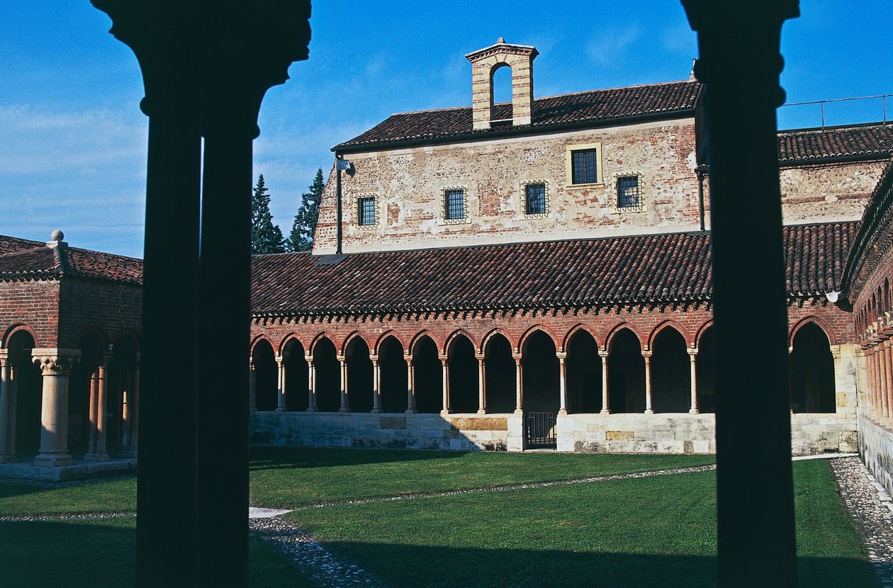 Manastır, St Zeno Bazilikası (veya San Zeno Maggiore ve San Zenone), Verona (UNESCO Dünya Mirası Listesi, 2000), Veneto, İtalya by Blaise Nicolas Le Sueur