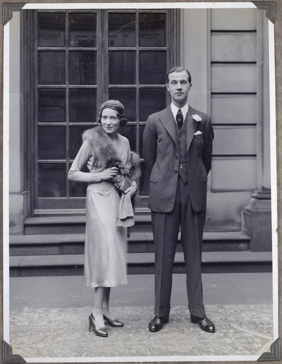 Lord Charles Cavendish ve Adele Astaire düğün günlerinde by Blaise Nicolas Le Sueur