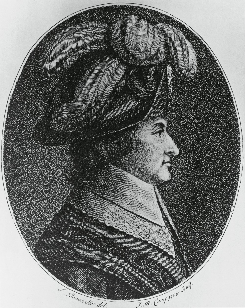 Lazare Nicolas Marguerite portresi, Comte Carnot (1753-1823), Fransız general, politikacı, mühendis ve matematikçi, gravür by Blaise Nicolas Le Sueur