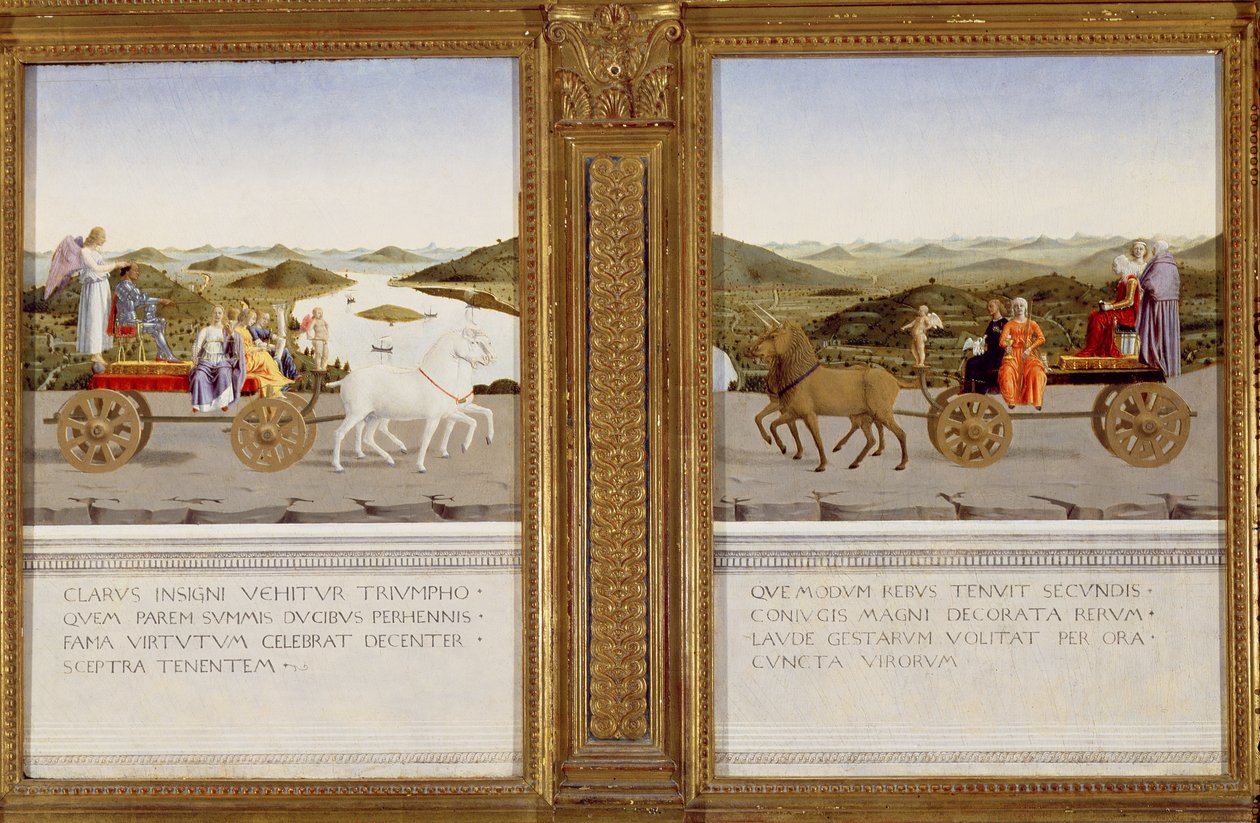Urbino Dükü Federico da Montefeltro ve Battista Sforza