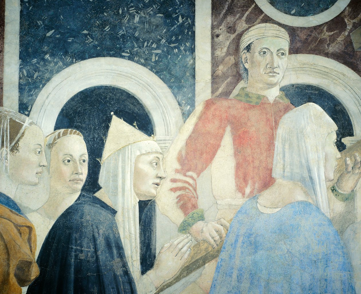 Piero della Francesca tarafından Gerçek Haç Efsanesi