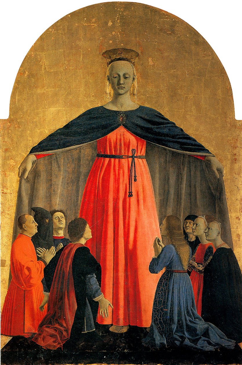 Merhametli Madonna Merhametli Madonna, yaklaşık 1460 by Piero della Francesca