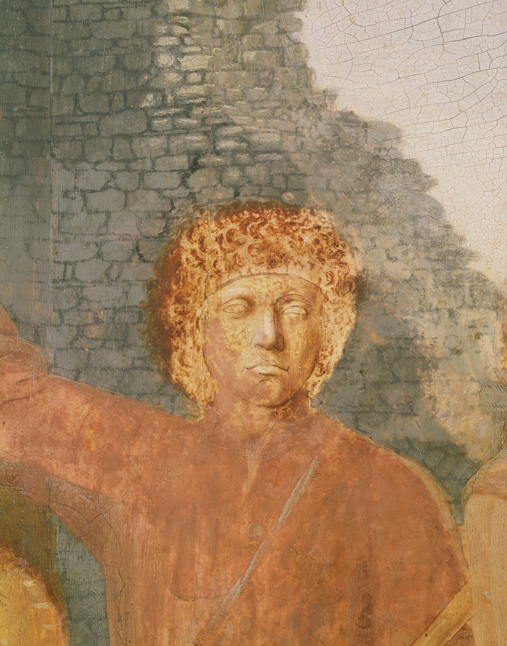 Doğuş, 1470-50 yağlı boya 5240 panel detayı by Piero della Francesca