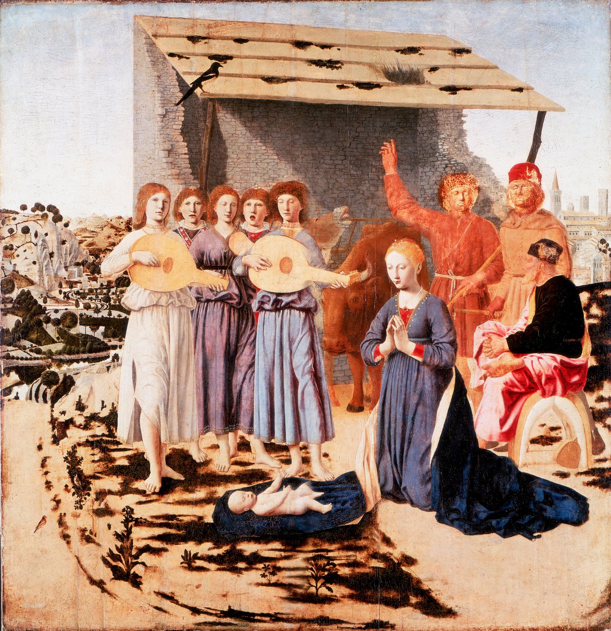 Doğuş, 1470-1475 by Piero della Francesca