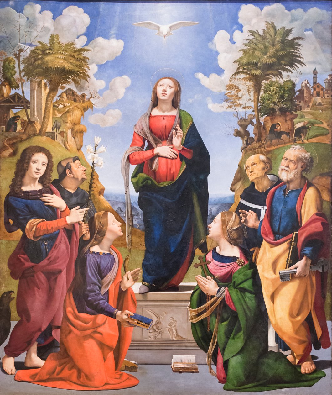 Mesih'in enkarnasyonu by Piero di Cosimo