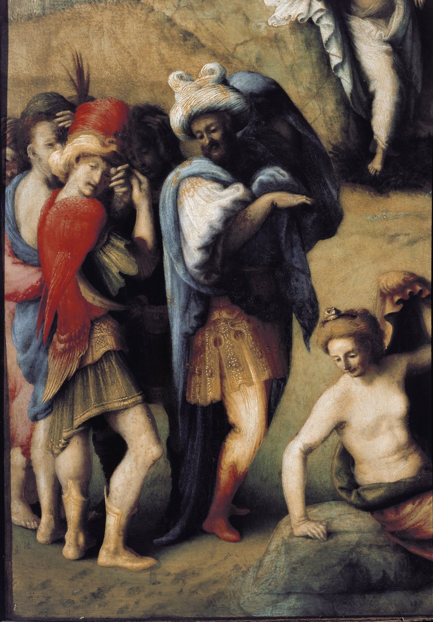Perseus Freeing Andromeda, detay (1510, tuval üzerine yağlı boya) by Piero di Cosimo
