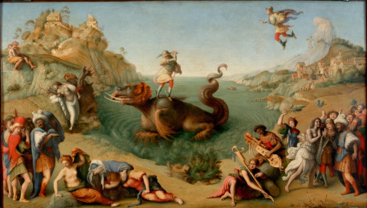 Piero di Cosimo, Perseus ve Andromeda by Piero di Cosimo