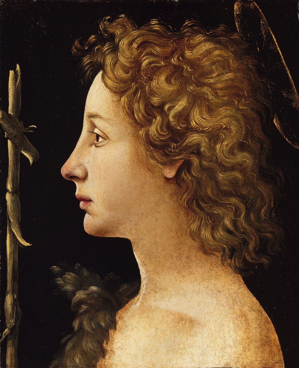 Genç Vaftizci Yahya, yak. 1480-82. by Piero di Cosimo
