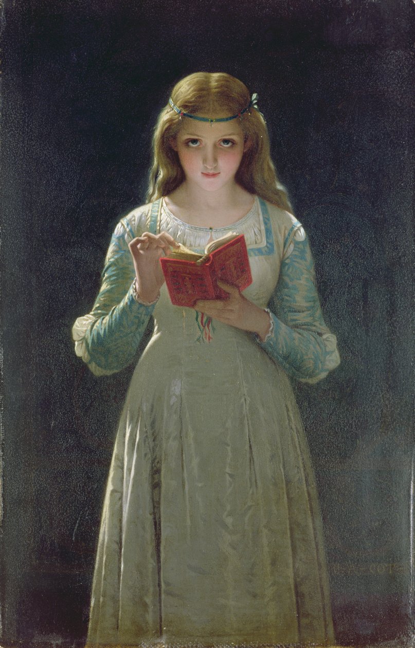 Okuyucu by Pierre Auguste Cot