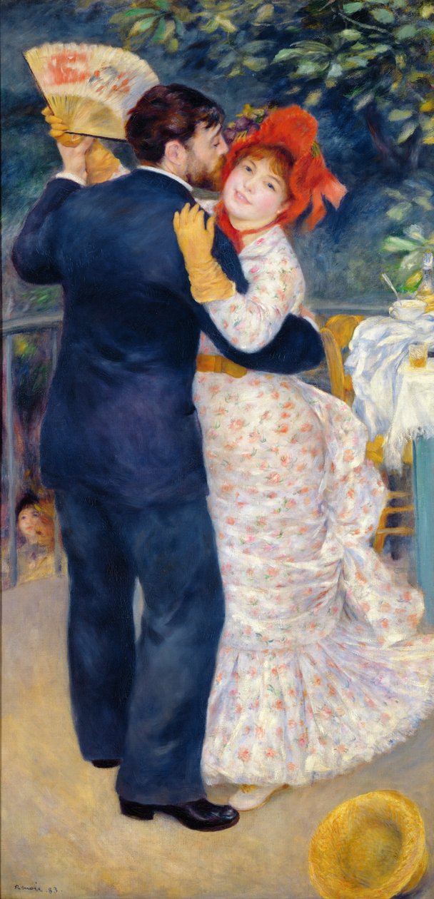 Ülkede Bir Dans, 1883 by Pierre Auguste Renoir