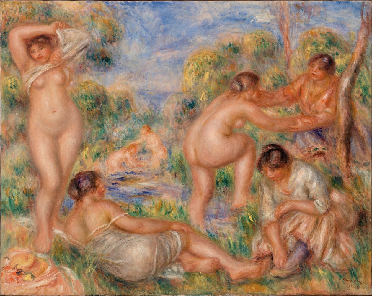 Banyo Grubu by Pierre Auguste Renoir