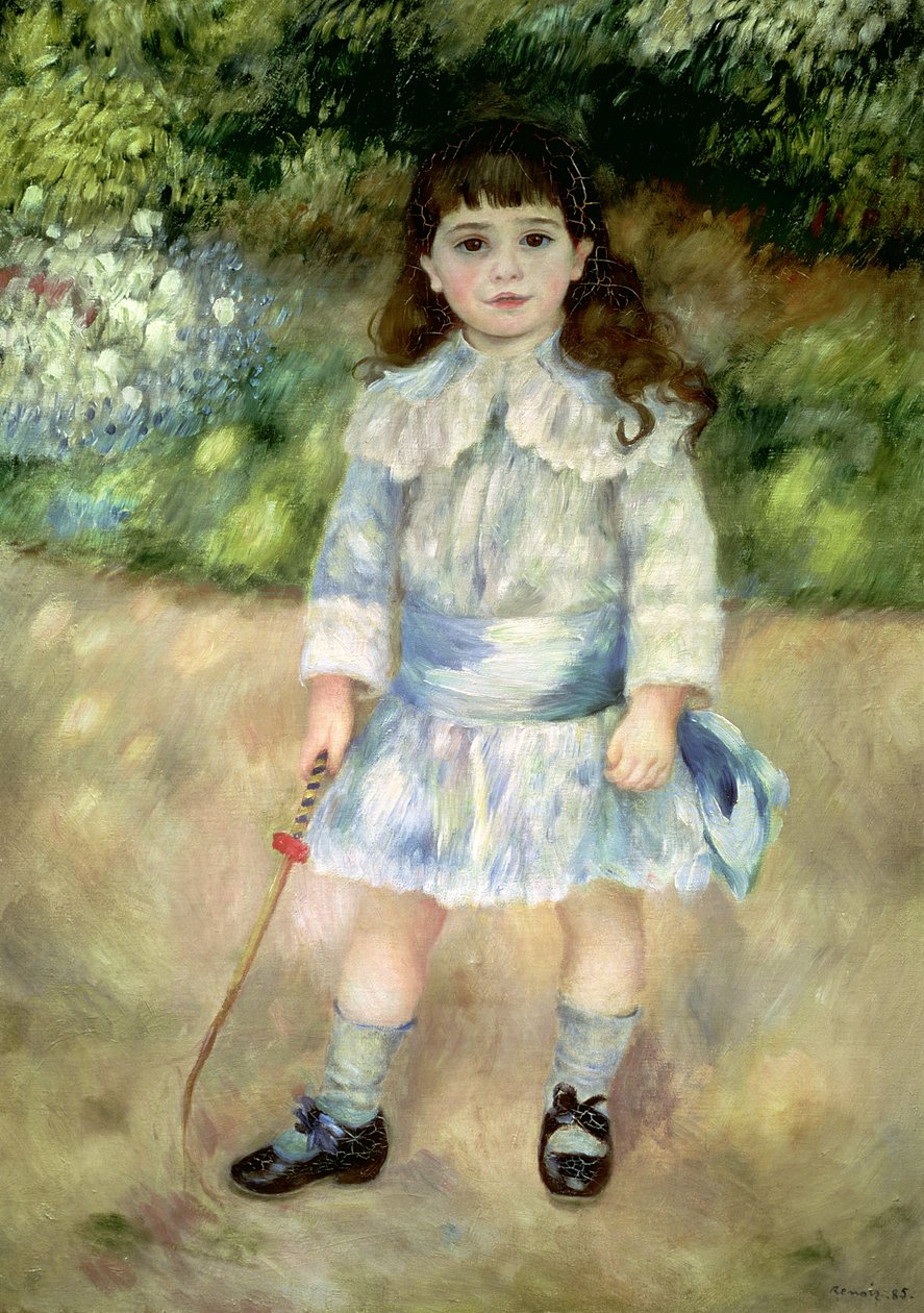 Child with a Whip, 1885  by Pierre Auguste Renoir