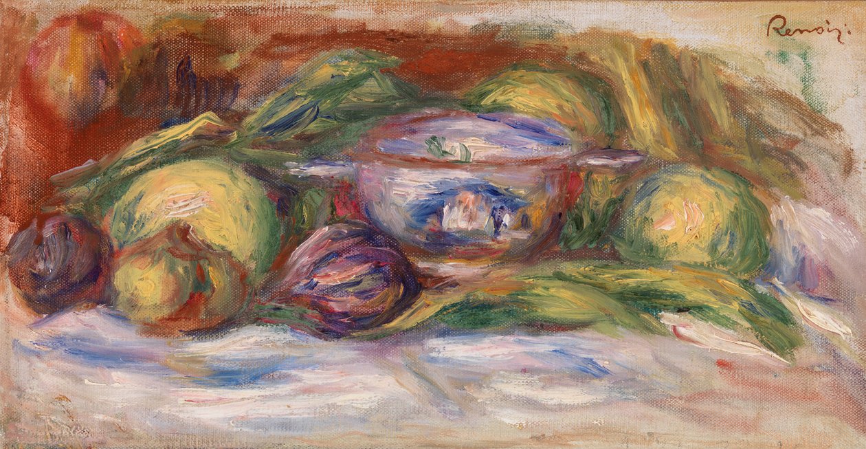 İncir ve Şeker Kavanozu, c.1914 by Pierre Auguste Renoir
