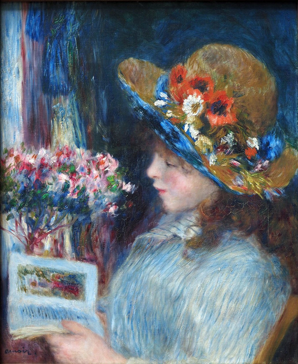 kız okuma by Pierre Auguste Renoir