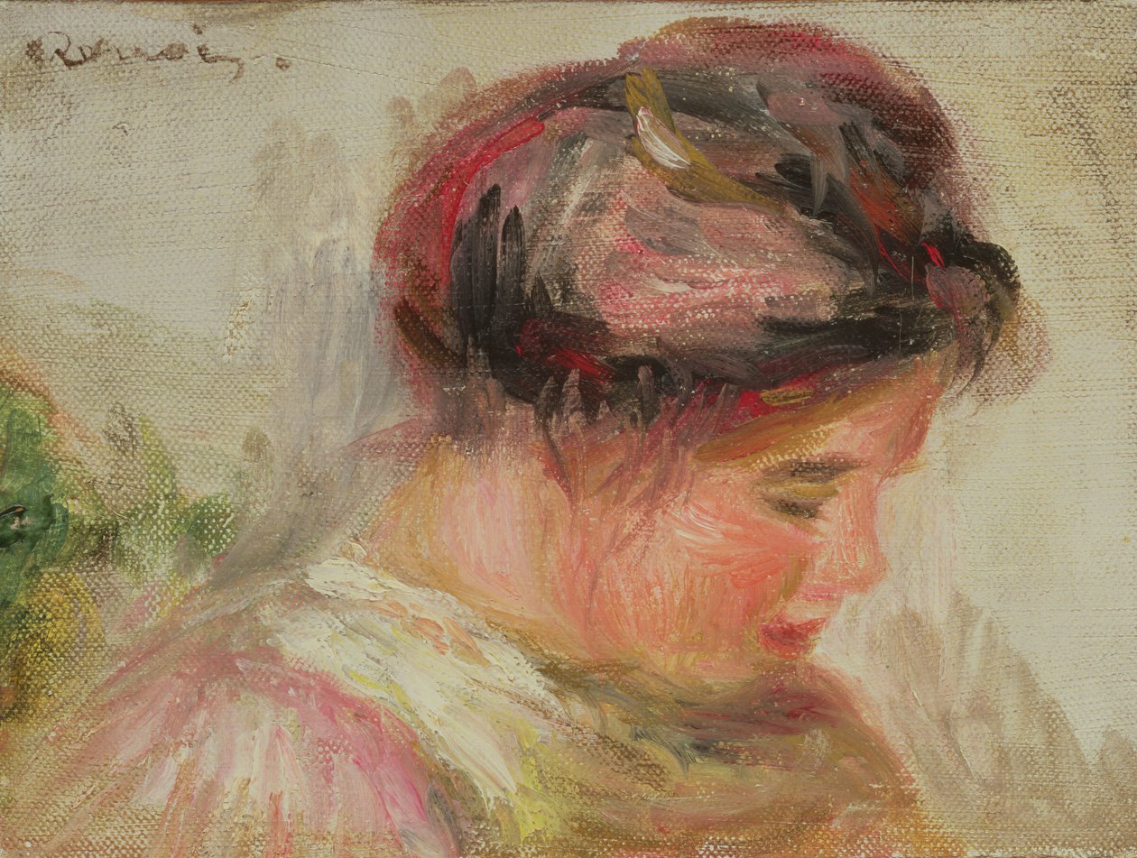 Gabrielle Başkanı by Pierre Auguste Renoir