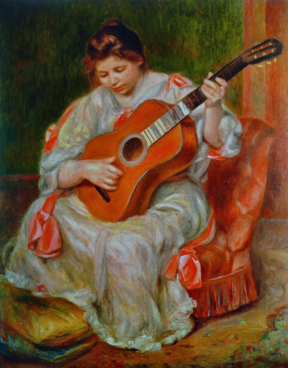 Gitarist by Pierre Auguste Renoir