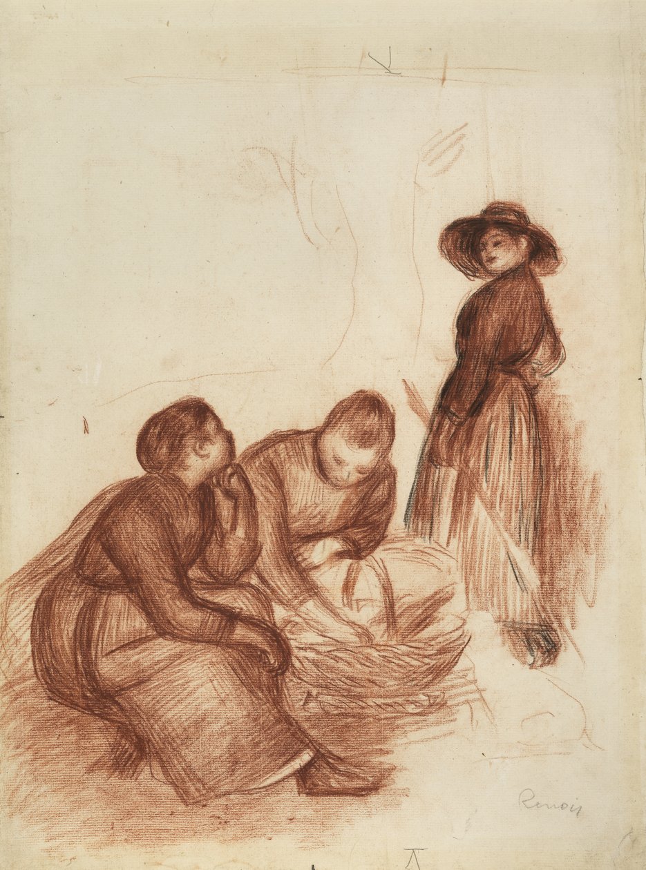 Atıştırmalık by Pierre Auguste Renoir