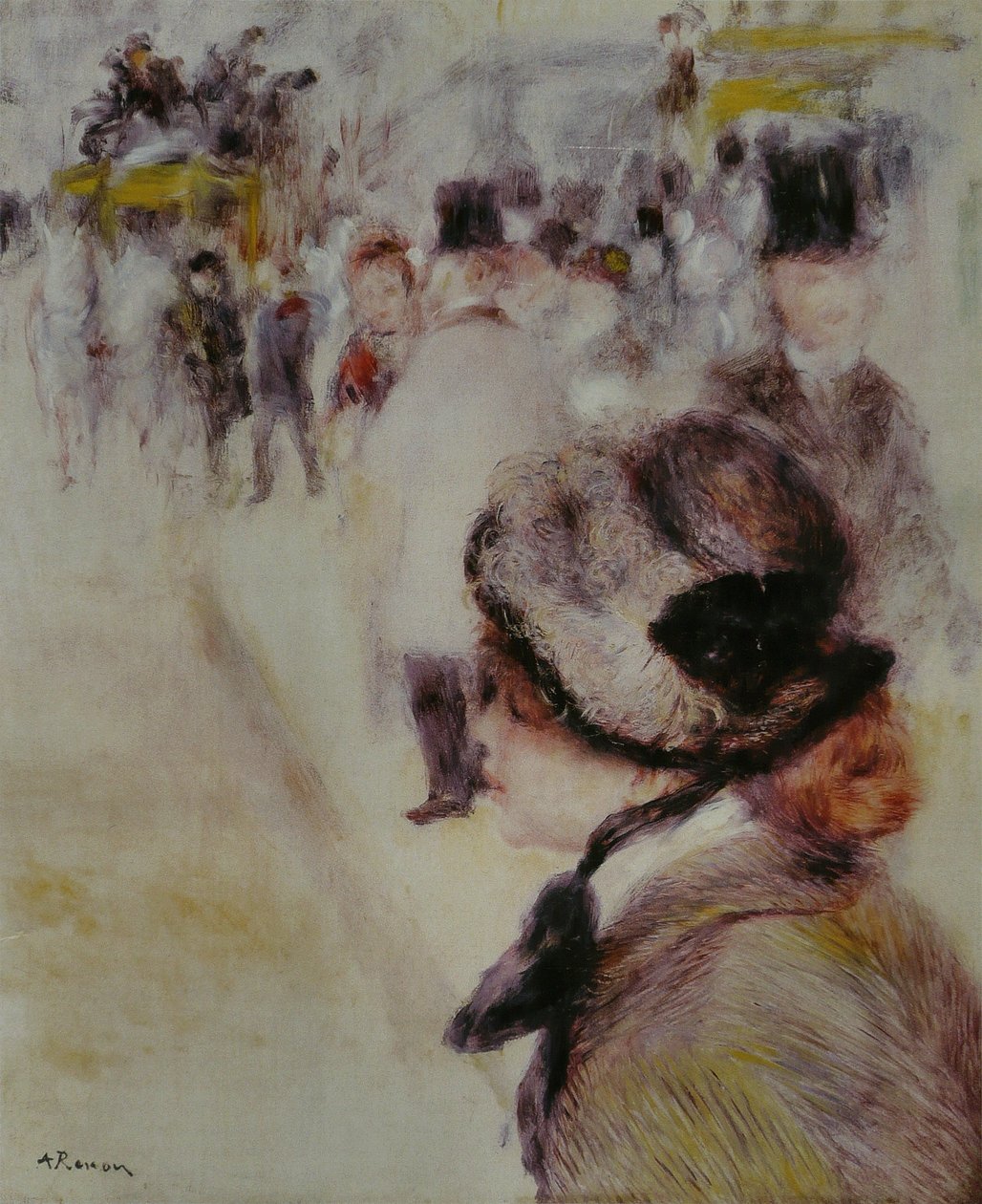 Klişeyi Yerleştir by Pierre Auguste Renoir