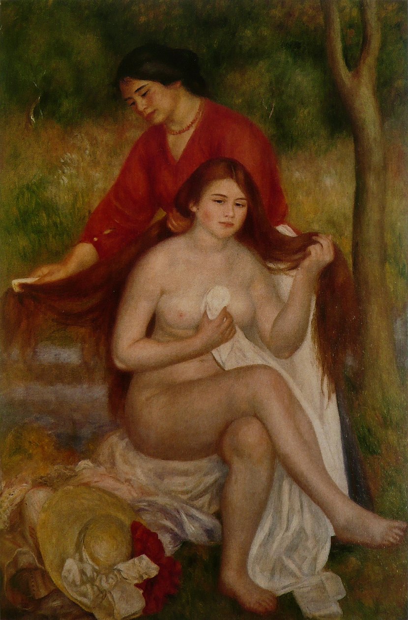 Tuvalet by Pierre Auguste Renoir