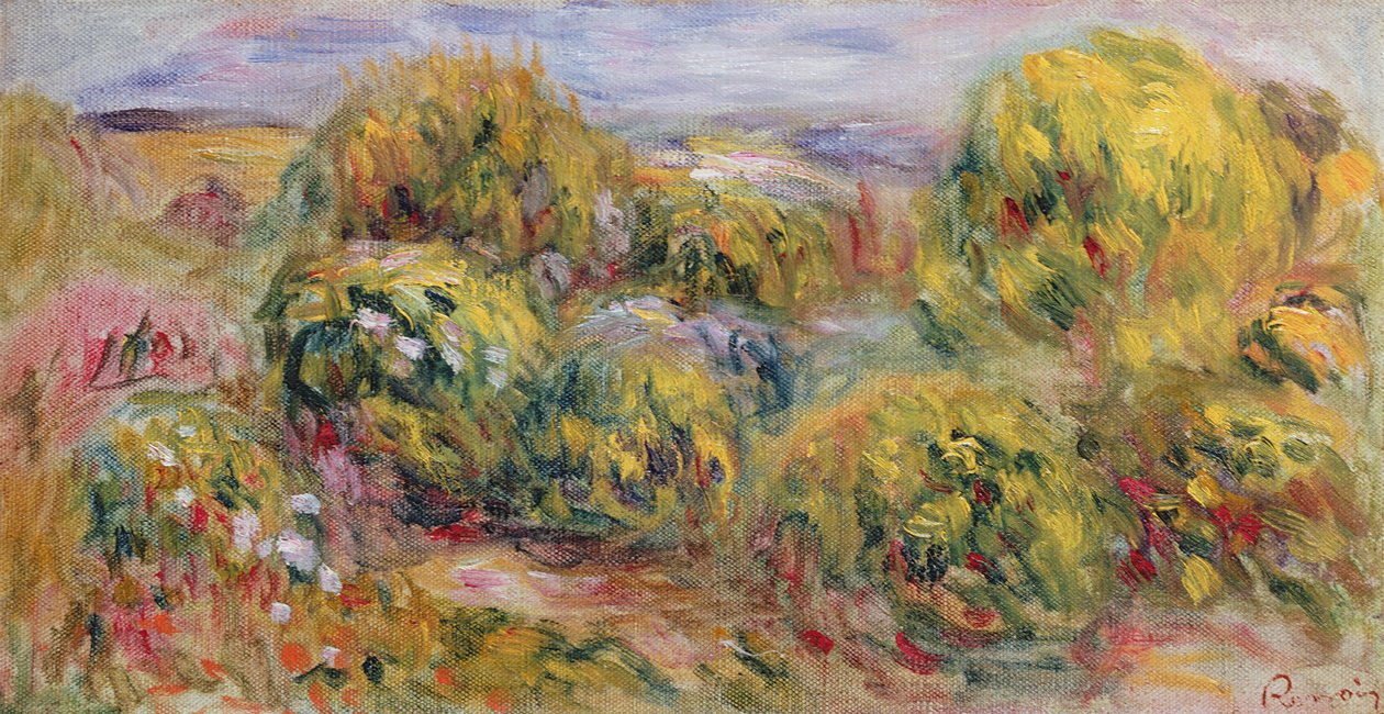 Manzara, 1916 by Pierre Auguste Renoir