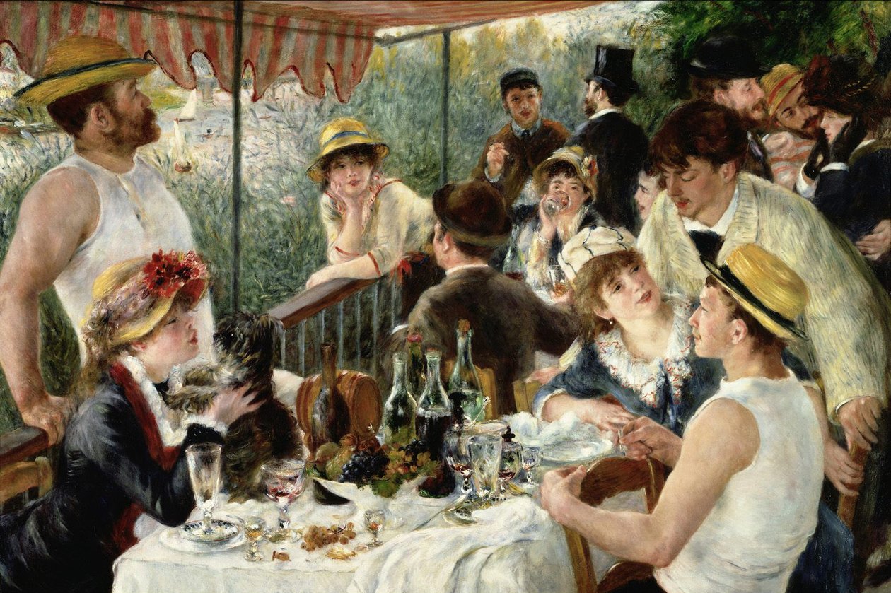Tekne Partisi Öğle Yemeği by Pierre Auguste Renoir