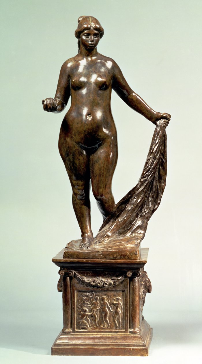 Küçük Venüs (ayakta) (E harfi, 8 baskısı, Valsuani kadrosu) (bronz) by Pierre Auguste Renoir
