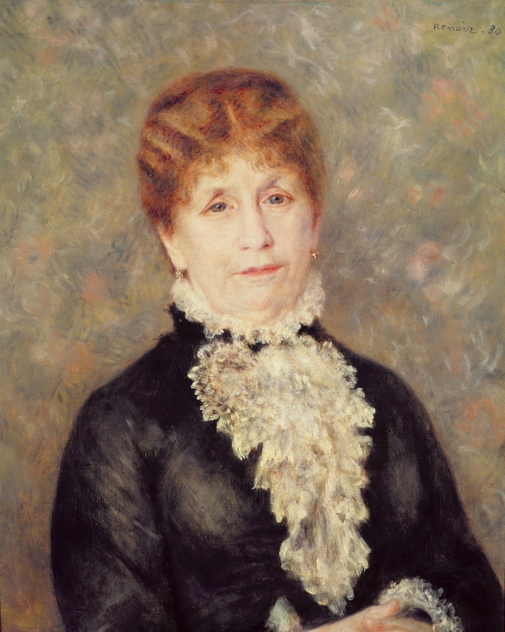 Madam Eugene Fould, 1880 by Pierre Auguste Renoir