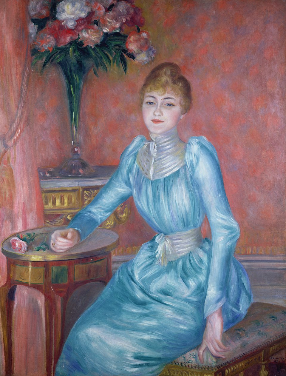 Madam de Bonnieres, 1889 by Pierre Auguste Renoir