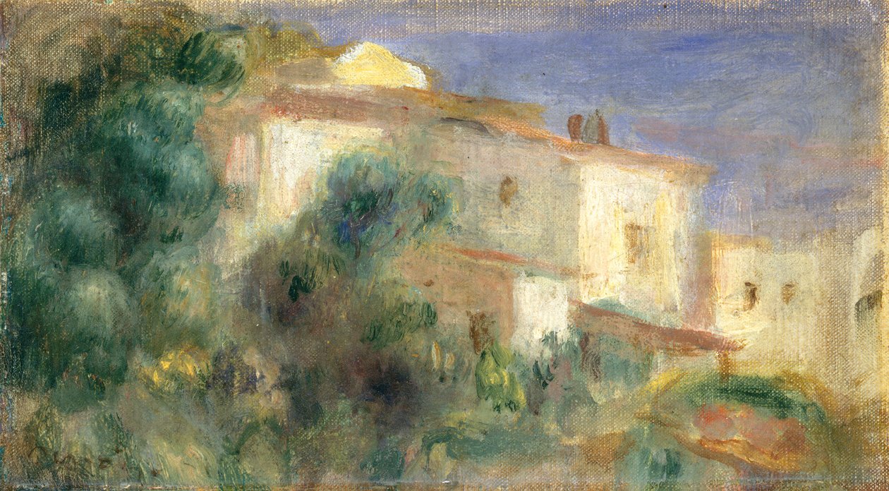 Postane, Cagnes, 1906-7 by Pierre Auguste Renoir