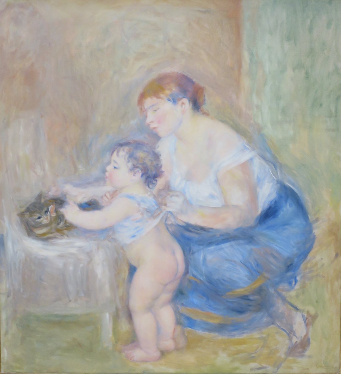 Anne ve Çocuk by Pierre Auguste Renoir
