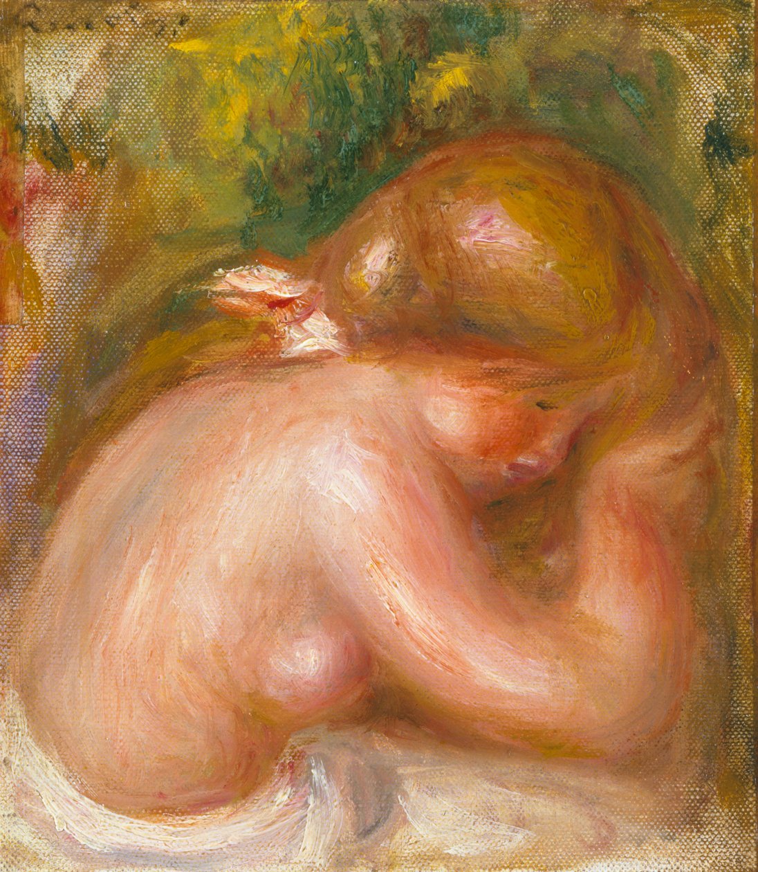 Genç Kızın Çıplak Gövdesi c.1910–12 by Pierre Auguste Renoir
