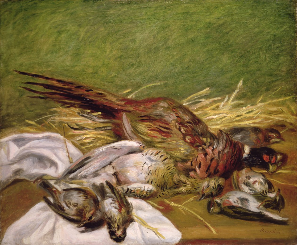 Sülün ve Ardıç Kuşları, 1902 by Pierre Auguste Renoir