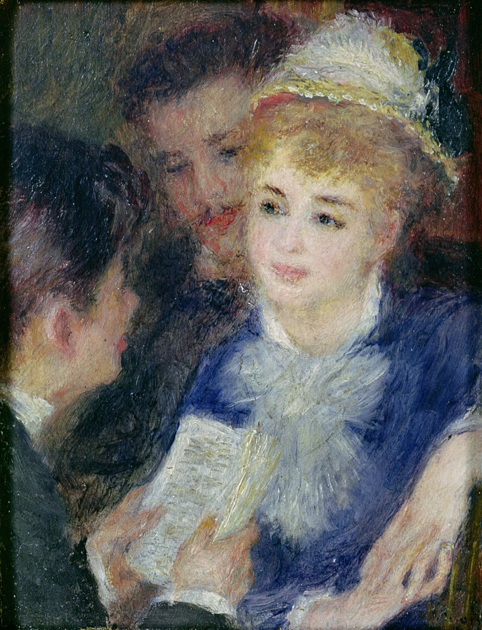 Rolü Okumak by Pierre Auguste Renoir