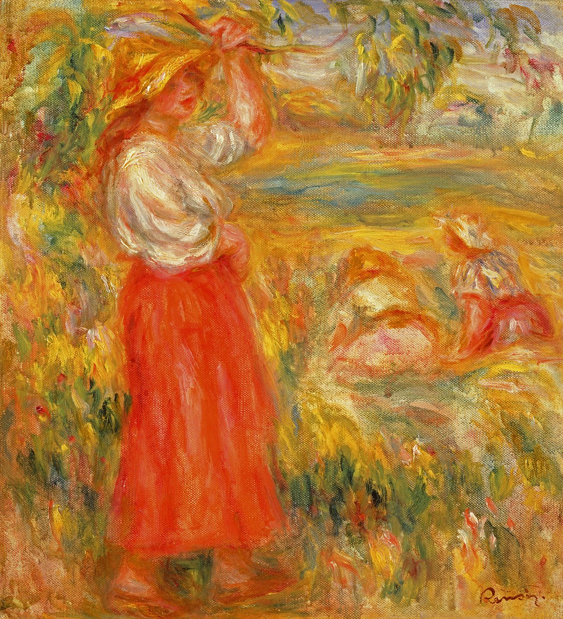 Orakçılar, c.1919 by Pierre Auguste Renoir