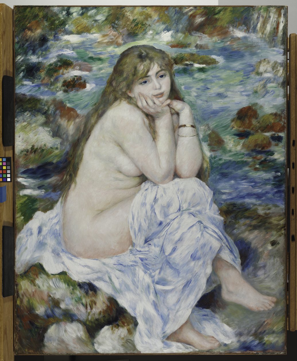 Oturan Yüzücü, c.1883-84 by Pierre Auguste Renoir