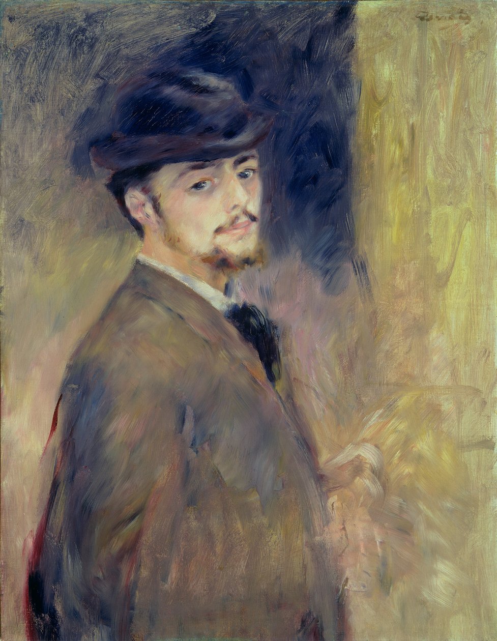 Otoportre, 1876 by Pierre Auguste Renoir