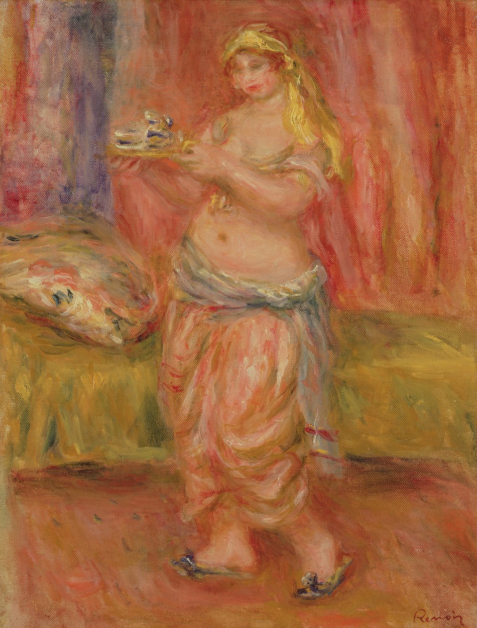 Ayakta Odalık, c.1917 by Pierre Auguste Renoir