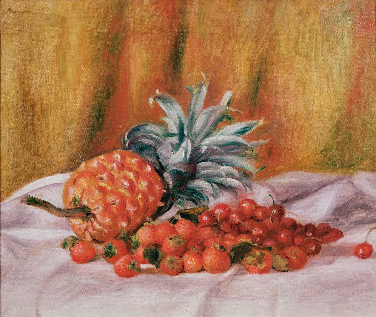 Çilek ve Ananas, c.1895 by Pierre Auguste Renoir