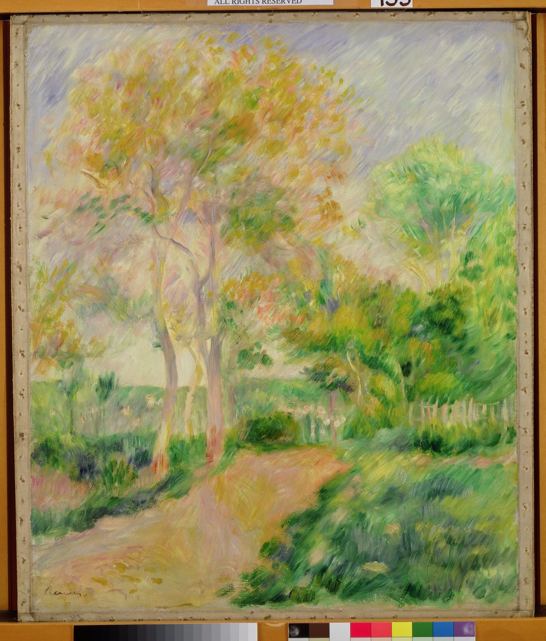 Yaz by Pierre Auguste Renoir