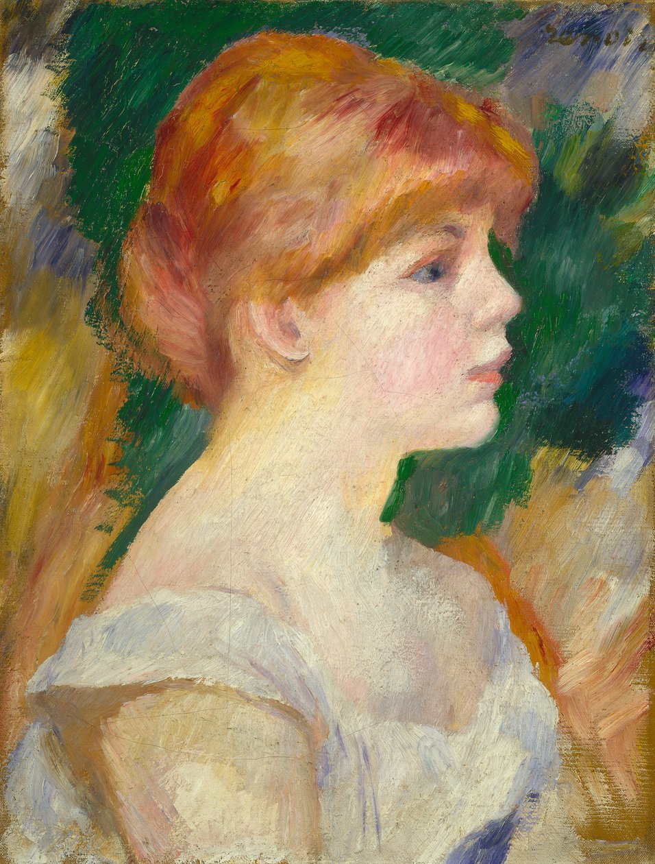 Suzanne Valadon, c.1885 by Pierre Auguste Renoir