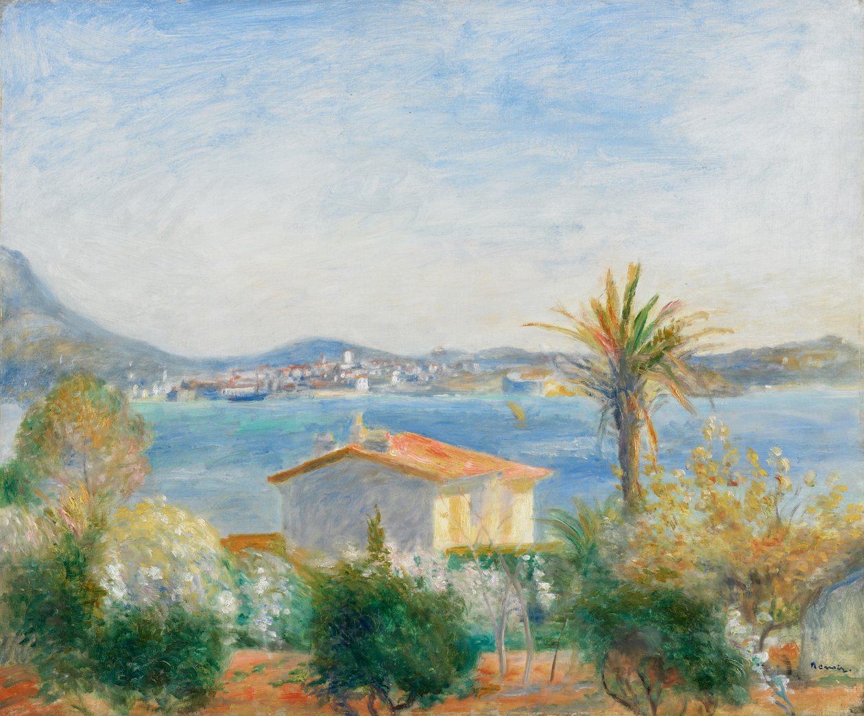 Tamaris, Fransa, c.1885 by Pierre Auguste Renoir