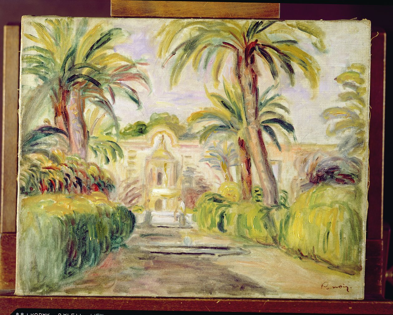 Palmiye Ağaçları, 1919 by Pierre Auguste Renoir