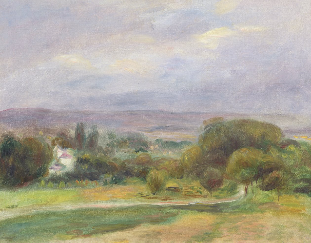 The Path, 1895  by Pierre Auguste Renoir