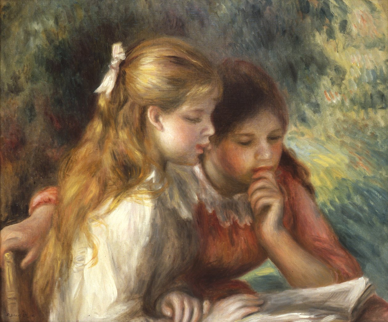 Okuma, c.1890-95 by Pierre Auguste Renoir