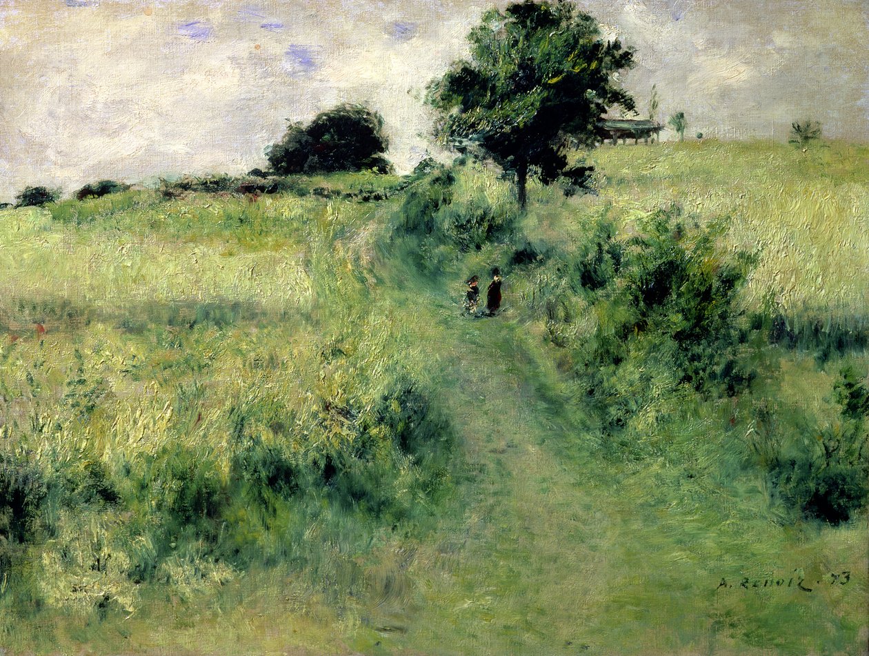 Sulama Yeri, 1873 by Pierre Auguste Renoir