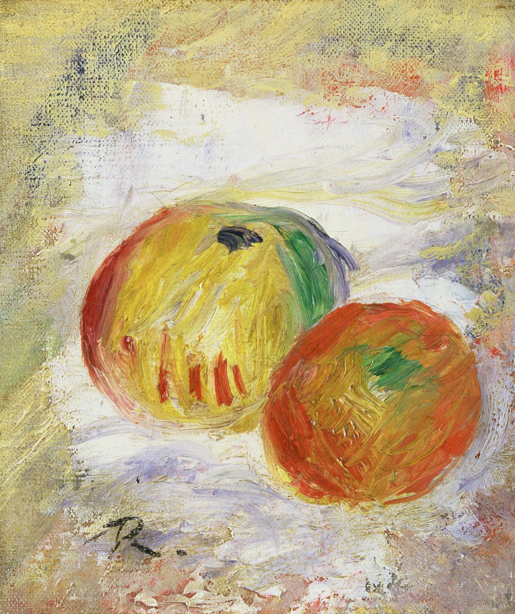 İki Elma, 1875 by Pierre Auguste Renoir