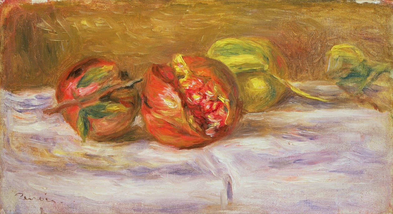 İki Nar, c.1910 by Pierre Auguste Renoir